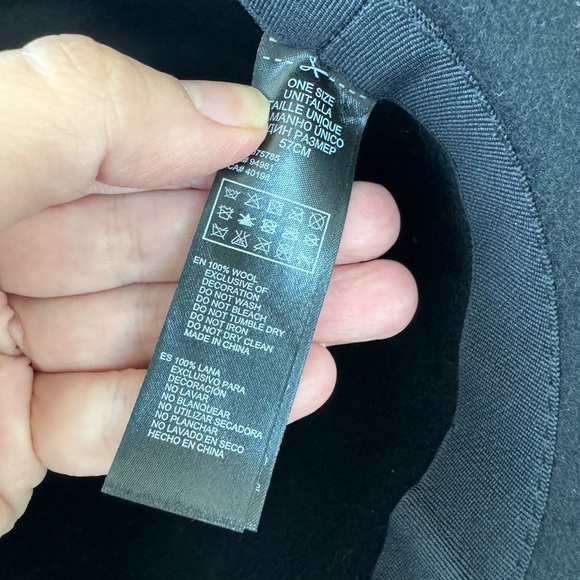 Set of 2 Tan & Black Hats - Picture 7 of 7